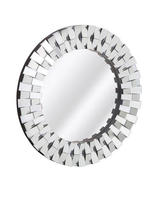 Decorative Glassy Leafs Mirror - Mirrorwalla